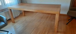 Esstisch Holz rechteckig gebraucht mit Spuren