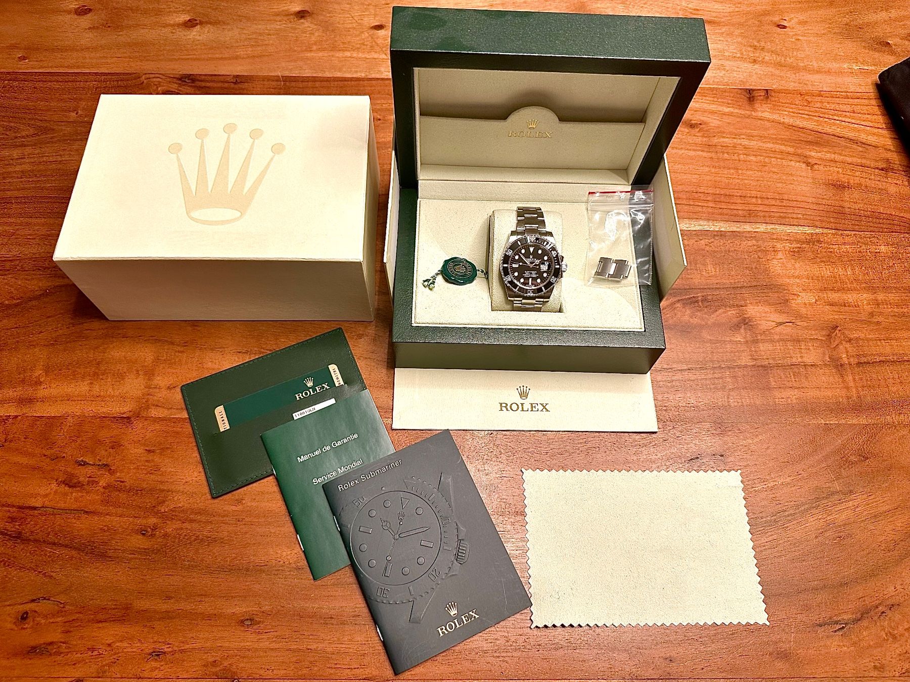 Rolex Orologi: Rolex Submariner 116610LN Fullset – Usato da Oberkirch LU venduto da Flo105