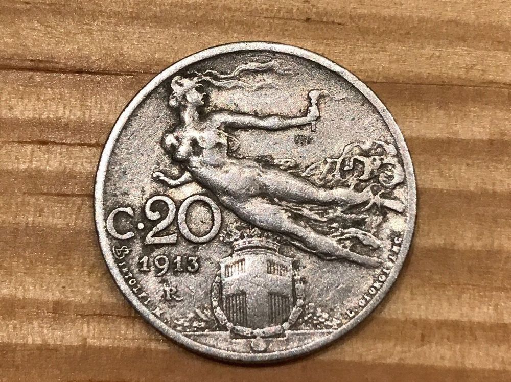 Italienische 20 Centesimi Münze 1913 R Kaufen auf Ricardo