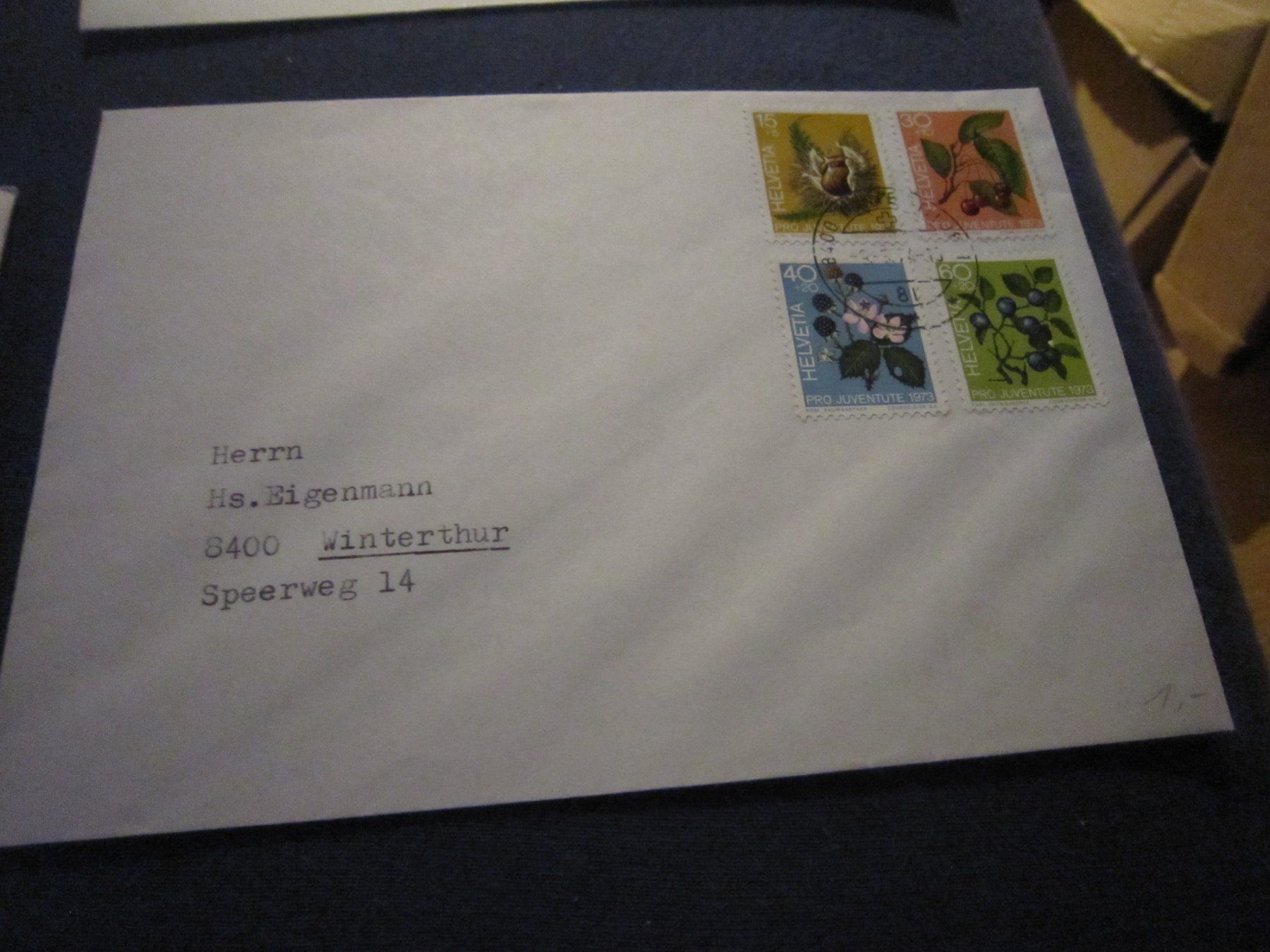 Tutti i francobolli: PJ 1973 FDC Serien – Usato da Gordola venduto da Polentaefung 3