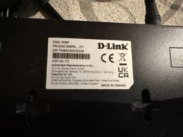 D-Link DGS-1008P Ethernet Switch - Geprüft & Funktioniert!