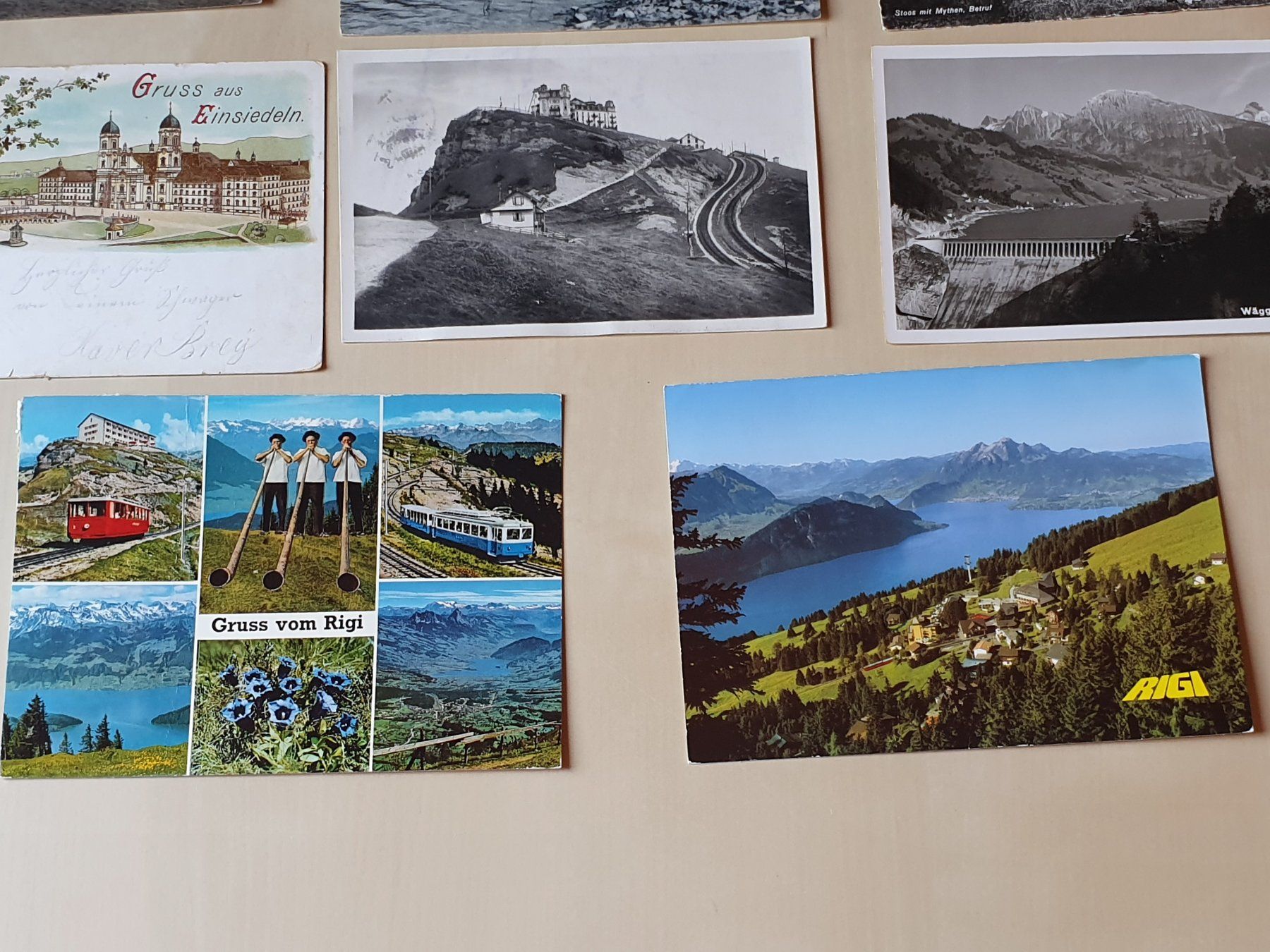 Cartoline postali: 10 x Karten Schwyz ab 1902 – Usato da Stansstad venduto da collectorsshop 4