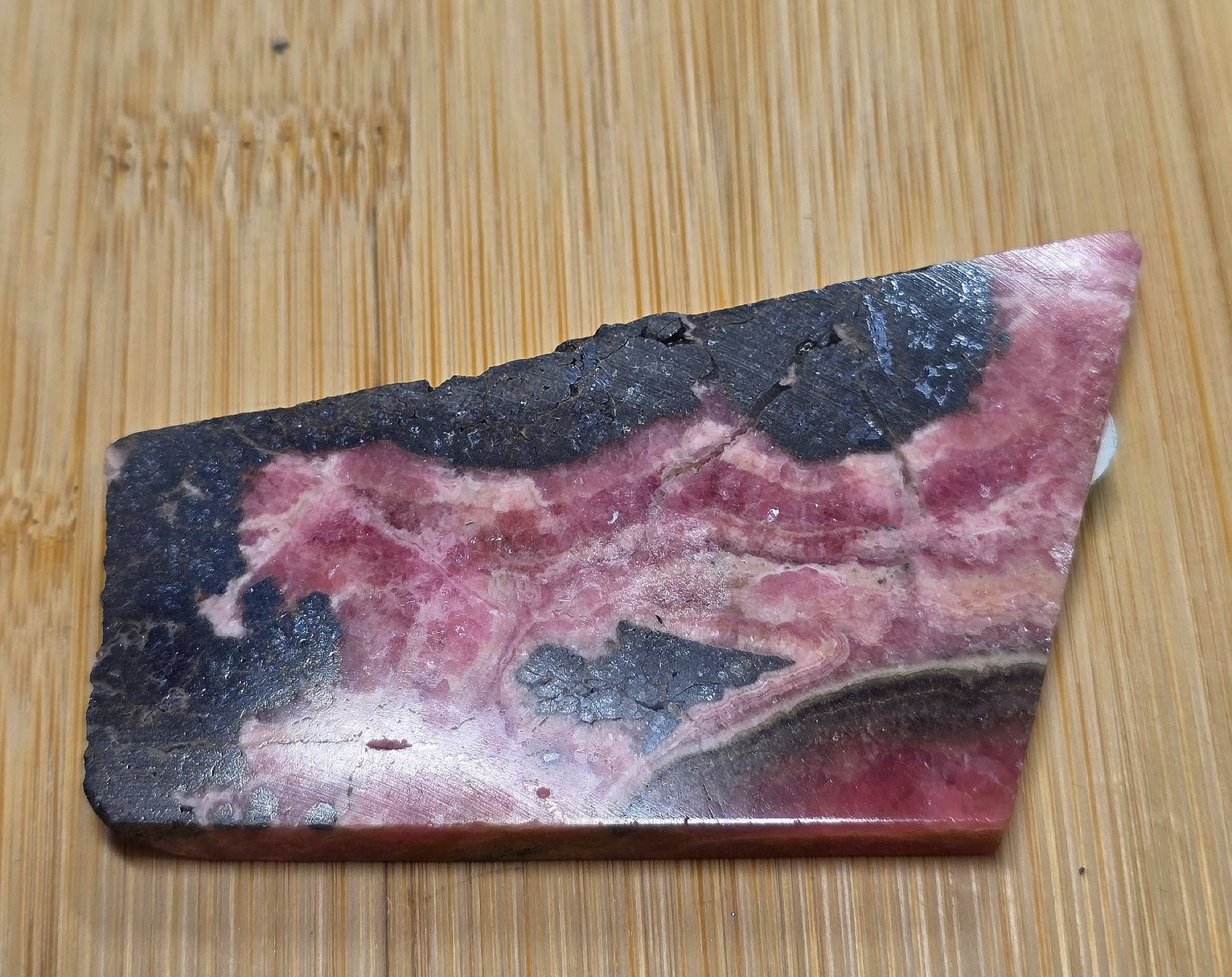 Minerali & Pietre curative: Rhodochrosit Scheibe 51.18g – Nuovo e nell'imballaggio originale da Matzingen venduto da Shay_Crystalz 1