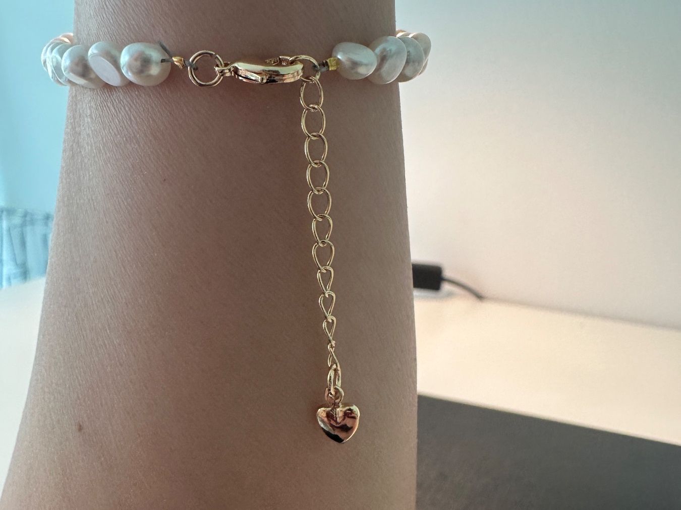 Bracciali & Braccialetti: Natural Pearl Bracelet with Diamond – Nuovo e nell'imballaggio originale da Richterswil venduto da L.Staudenmann 4