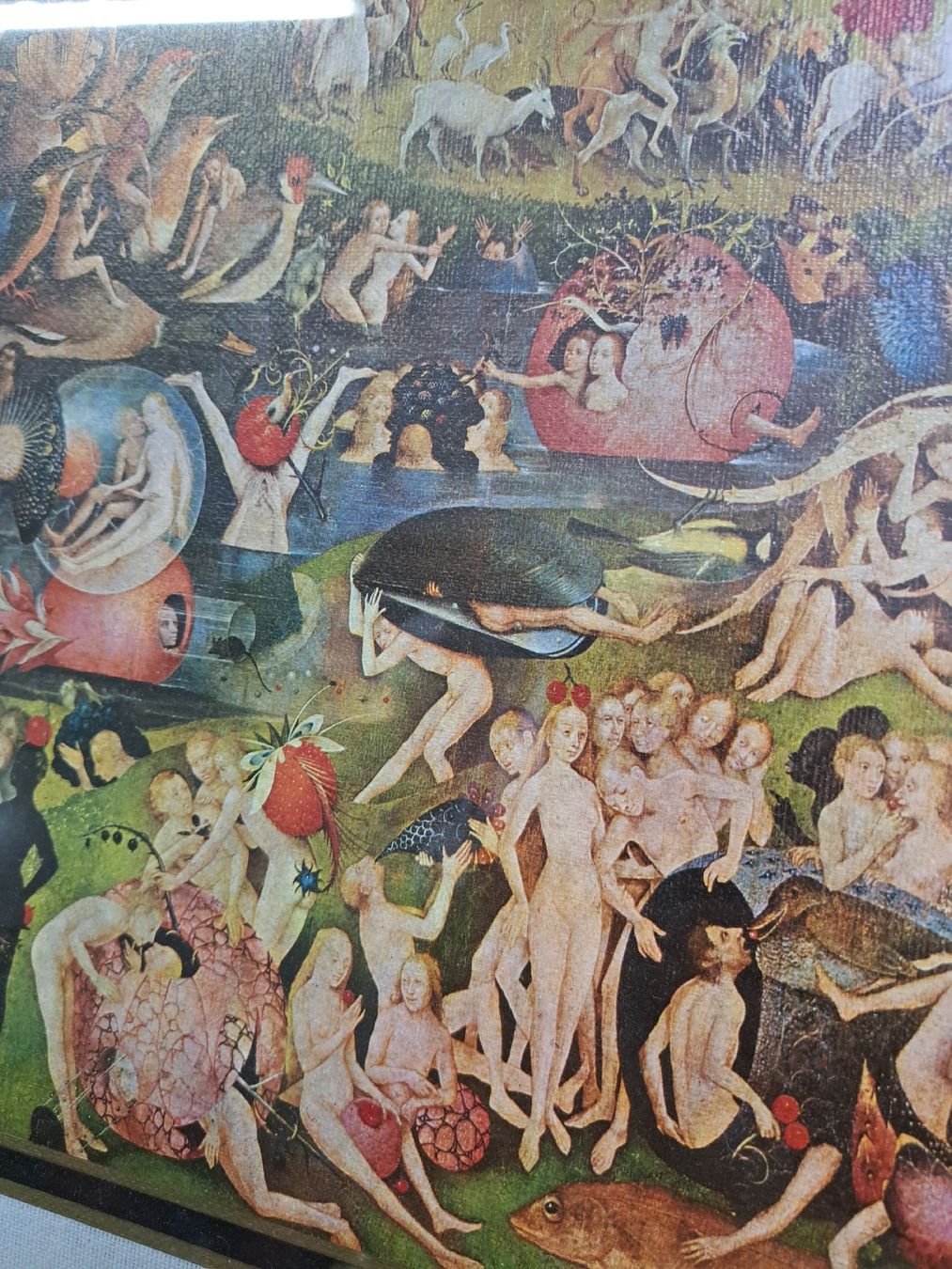 Grafica & Litografie: Hieronymus Bosch "Garten der Lüste" Bild gerahmt – Usato da Grossdietwil venduto da mahsoumi 4