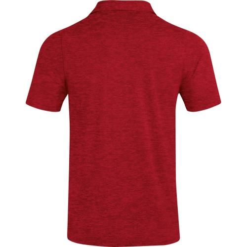 Jako Magliette Polo: Jako Polo Premium Basics - rot meliert (Grösse: 40) – Nuovo e nell'imballaggio originale da St. Gallen venduto da sportglobe 1