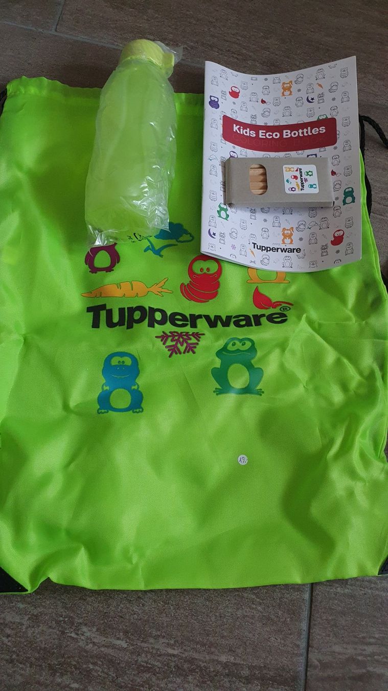 Zaini: Tupperware Beutel (Rucksack) SET – Nuovo e nell'imballaggio originale da Belp venduto da piccolo63