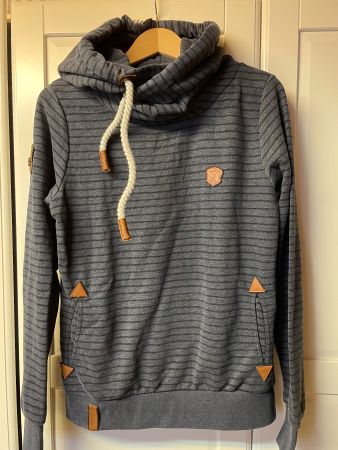 Naketano Pullover blau gestreift Grösse L guter Zustand