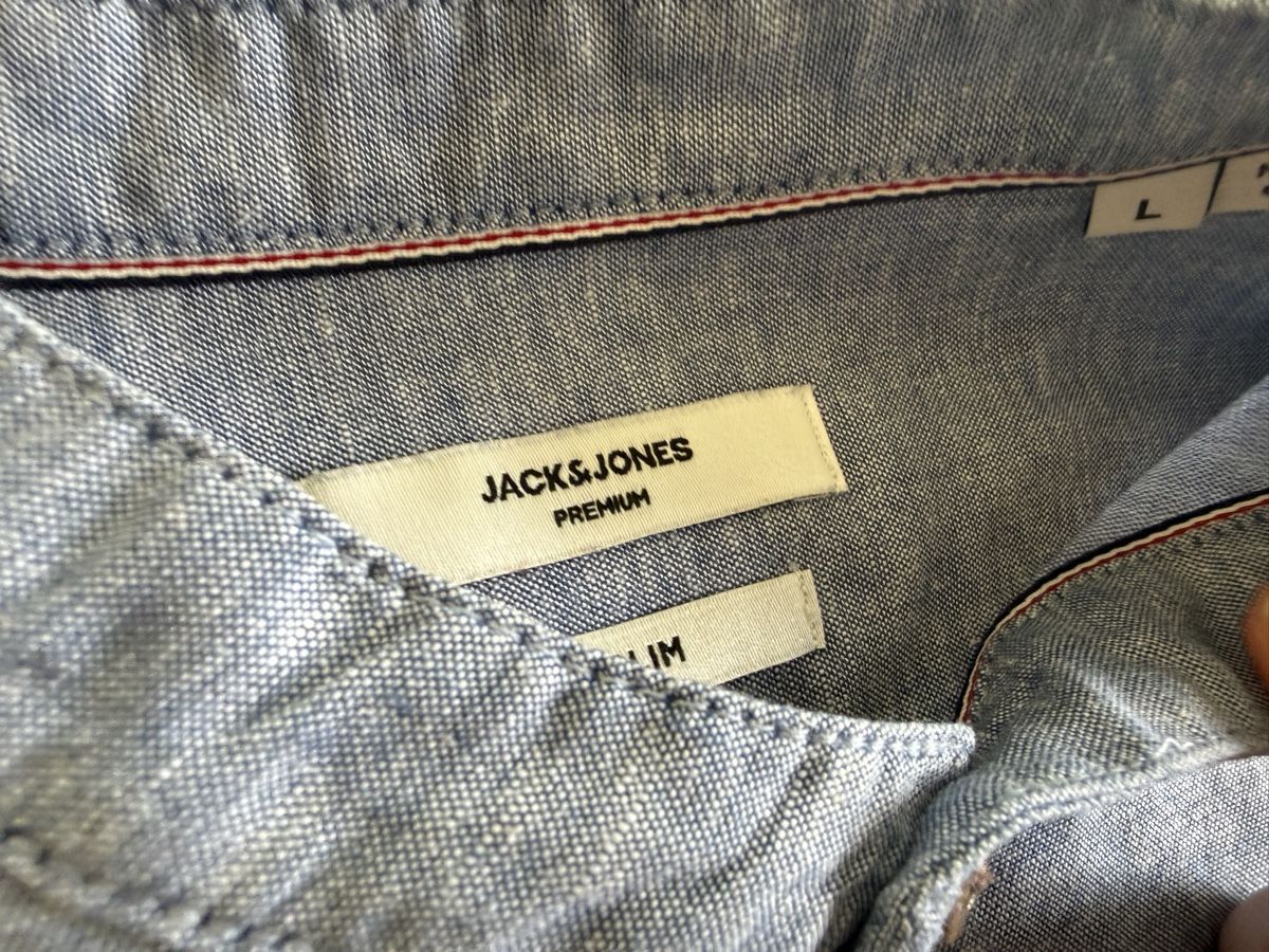 Camicie: Jack&Jones Hemd, Gr. L, hellblau, Herren – Nuovo (secondo la descrizione) da Seewen SO venduto da HappyHappyHappy 1