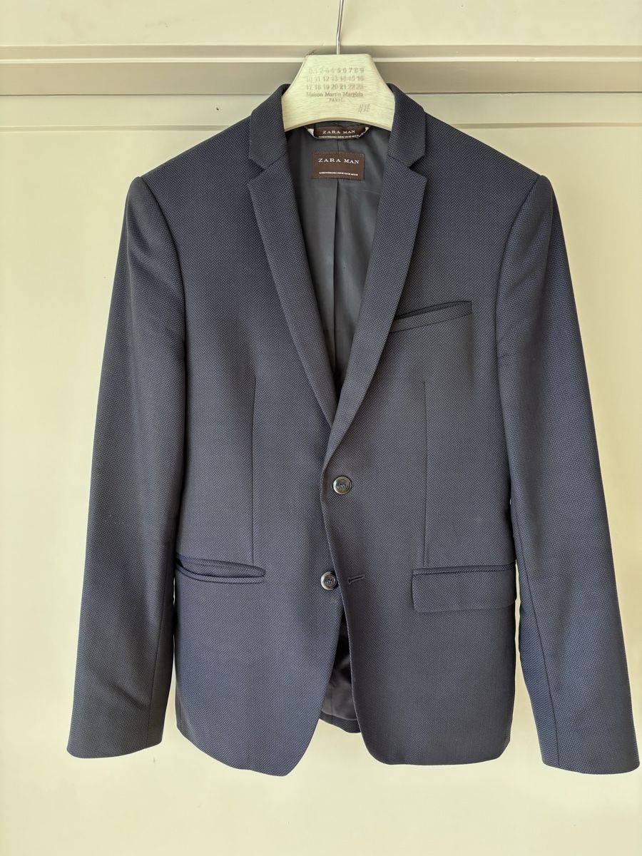 Zara Giacche: Zara Man Blazer - Dark Blue – Usato da Zürich venduto da Grothschild