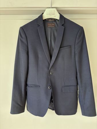 Zara Man Blazer - Dark Blue