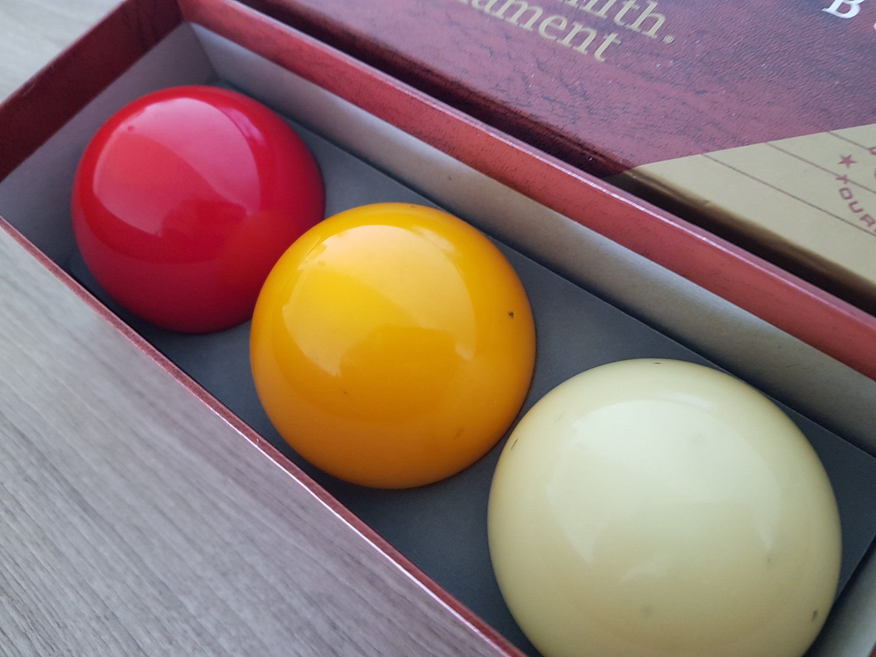 Bälle: Belgian Super Aramith Tournament Billard Kugel 3er Set – Gebraucht aus Bassersdorf von retrolab 1