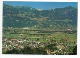 SEVELEN SG im Rheintal mit Triesenberg FL