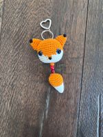 Fuchs Schlüsselanhänger Handmade 🦊🧡🤍