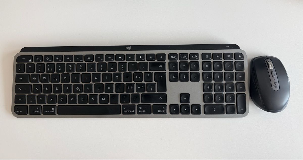 Logitech Tastiere: Logitech MX Tastatur & Maus – Usato da Luzern venduto da ymuehl