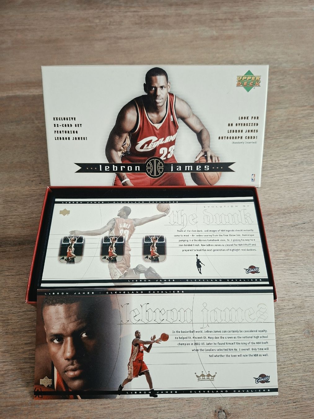 Nba Carte collezionabili: LEBRON JAMES BOX ROOKIE – Usato da Dietikon venduto da tel_5nn5 1