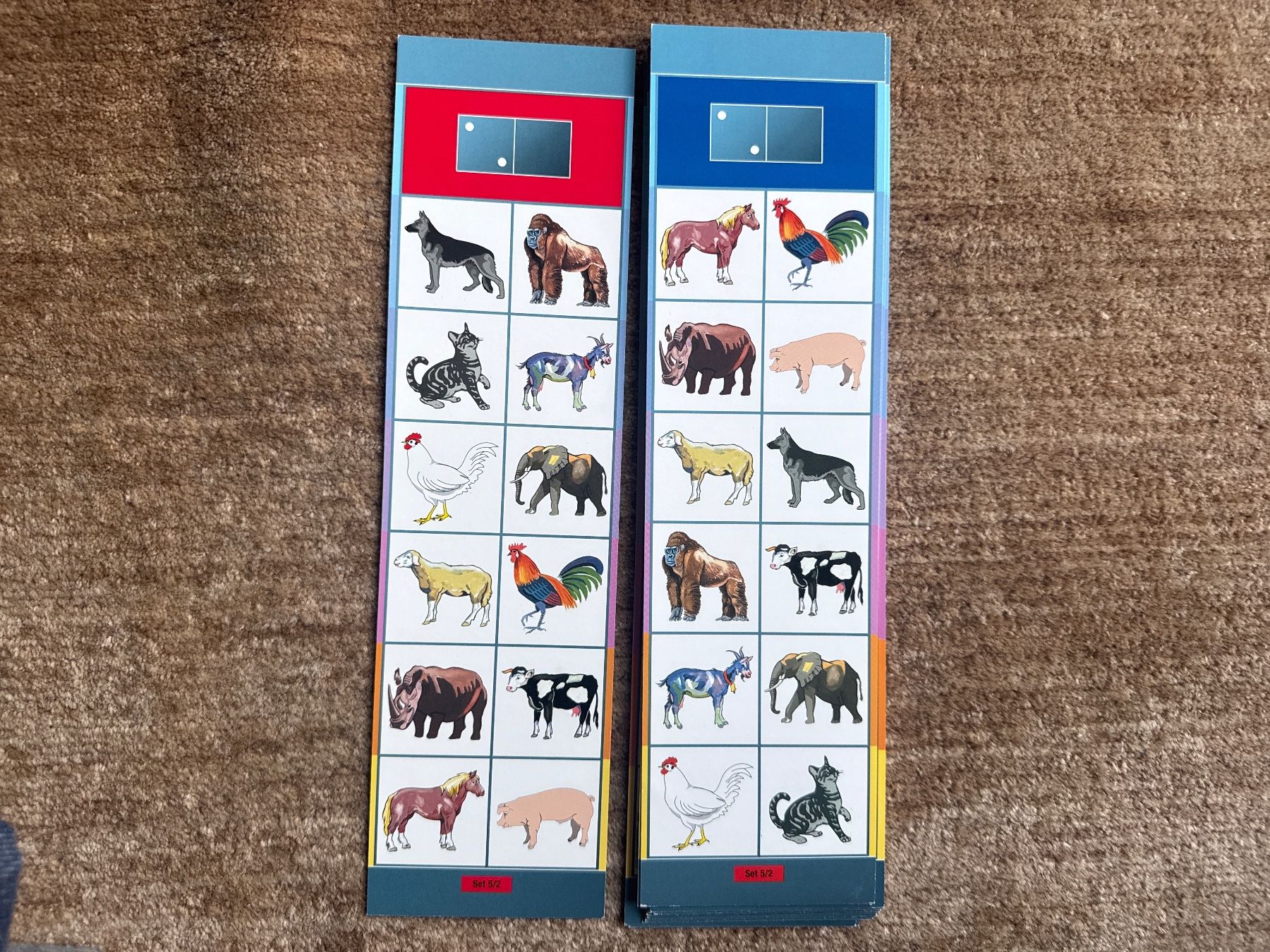 Giochi: Flocards  Set 5. - ohne Schachtel – Usato da Aarau venduto da Kilauea 3