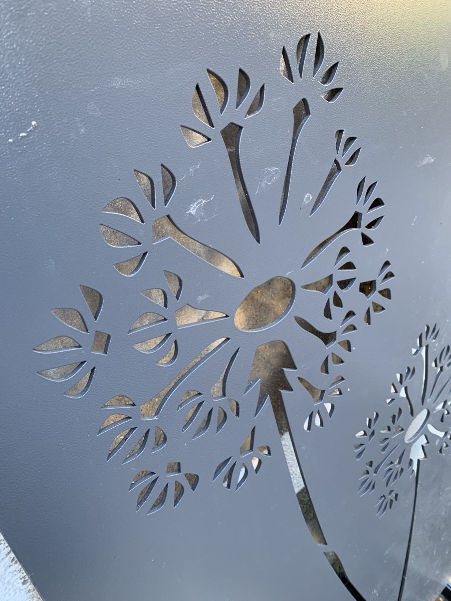 Tutte le decorazioni: Sichtschutz oder sonstiges, Pusteblume in Stahlpl. Geleysert – Nuovo (secondo la descrizione) da Winden venduto da EmilNeu 1