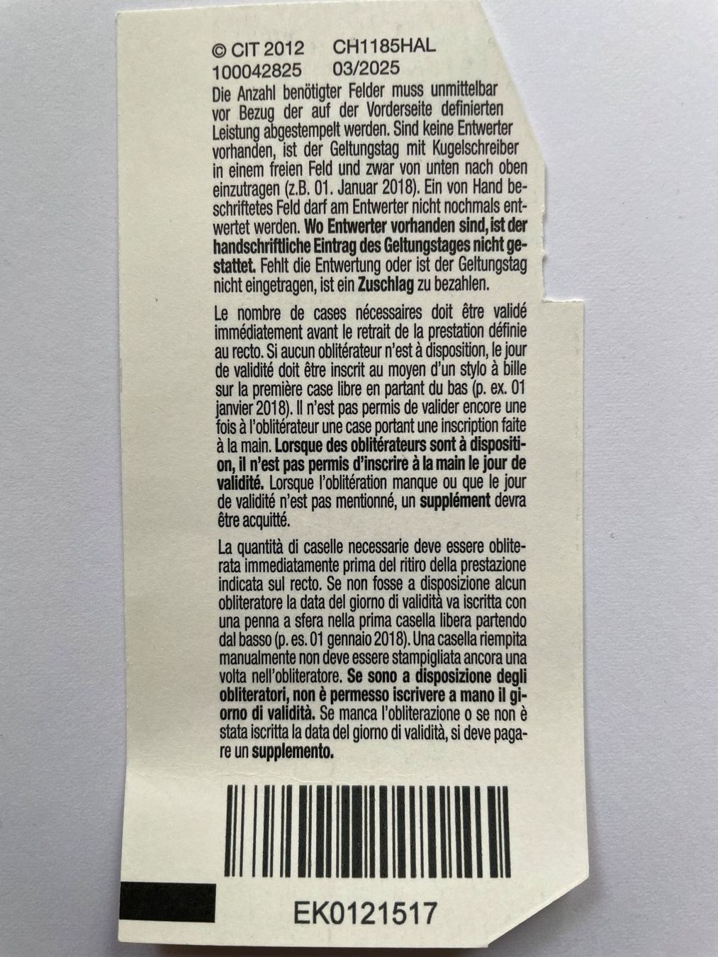 Biglietti: 4 Multi - Tageskarten /  4 Zonen / mylibero – Nuovo (secondo la descrizione) da Bern venduto da mejr7777 1
