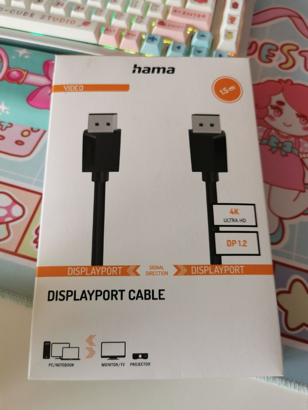 Hama Cavi: Displayport Cable Hama – Nuovo (secondo la descrizione) da Pieterlen venduto da HeiligerKaktus