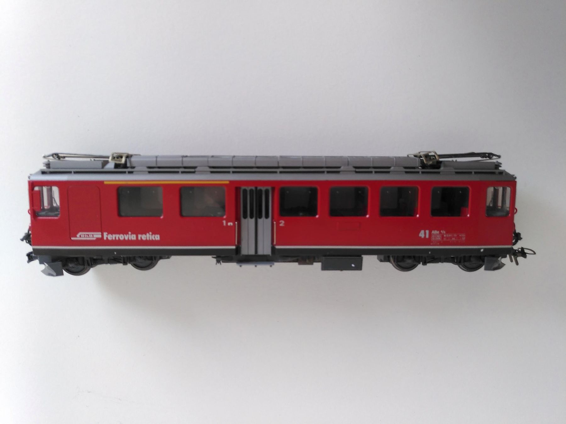 Bemo Modellini di ferrovie: Bemo RhB Bernina-Triebwagen ABe 4/4 41 H0m – Usato da Naters venduto da Luca099 1