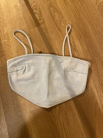 Zara Top aus JeansStoff