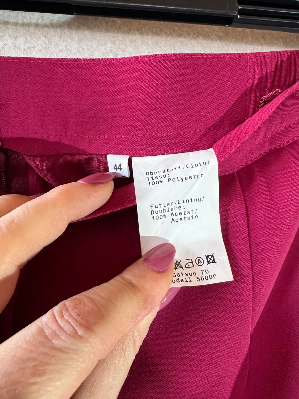 Gonne: Pinker Rock von Elegance Gr. 44 Vintage – Usato da Grosswangen venduto da second_hand_dress 4