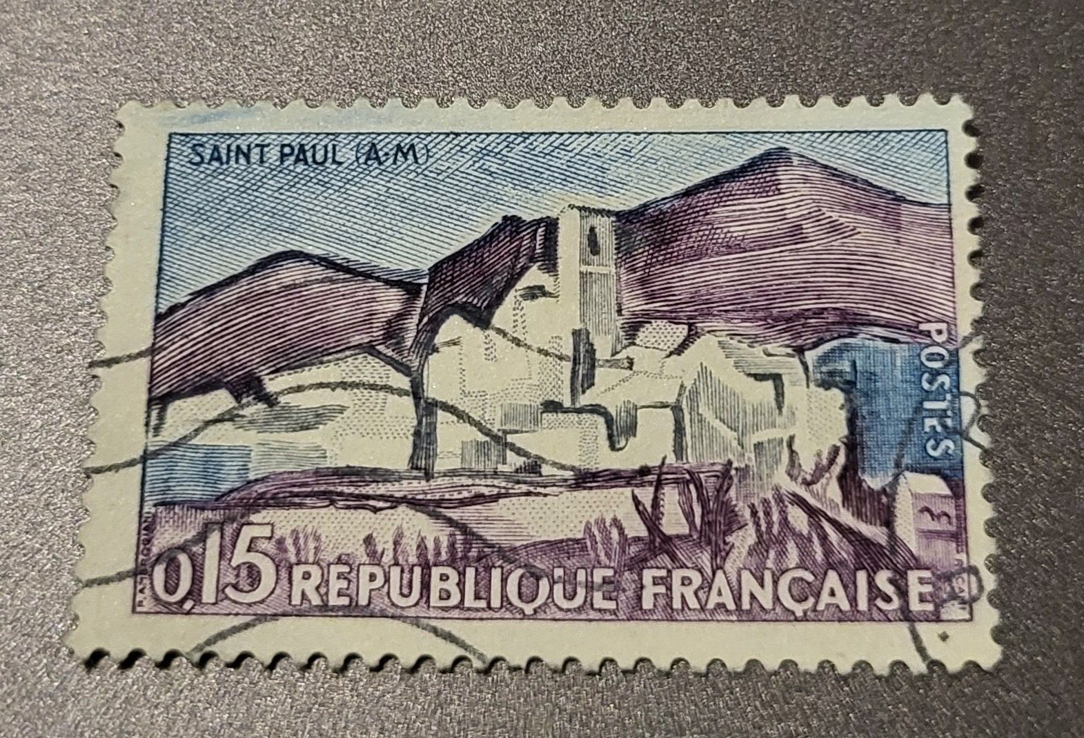 Tous les timbres: Frankreich 1961 briefmarke – D'occasion à St Gallen par Stampsalshobby