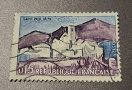 Frankreich 1961 briefmarke