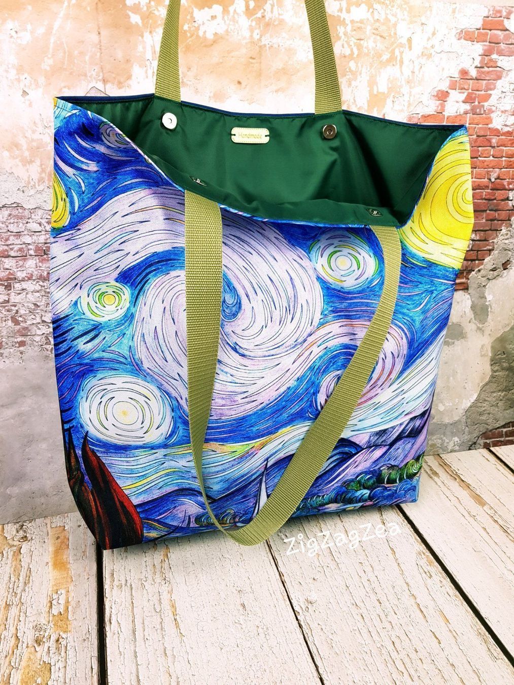 Borse da donna: Handtasche Kunst Handmade – Nuovo e nell'imballaggio originale da Oberrieden venduto da Beti85 1