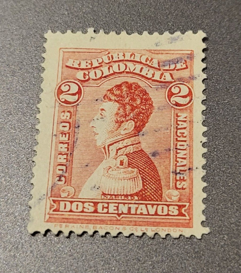 Tous les timbres: Kolumbien 1917 alte briefmarke – D'occasion à St Gallen par Stampsalshobby