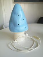 HEICO TISCHLAMPE, PILZ HELLBLAU