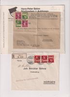 Kehrdrucke Top Briefe und Marken ! Gelegenheit !! 2 Scan !