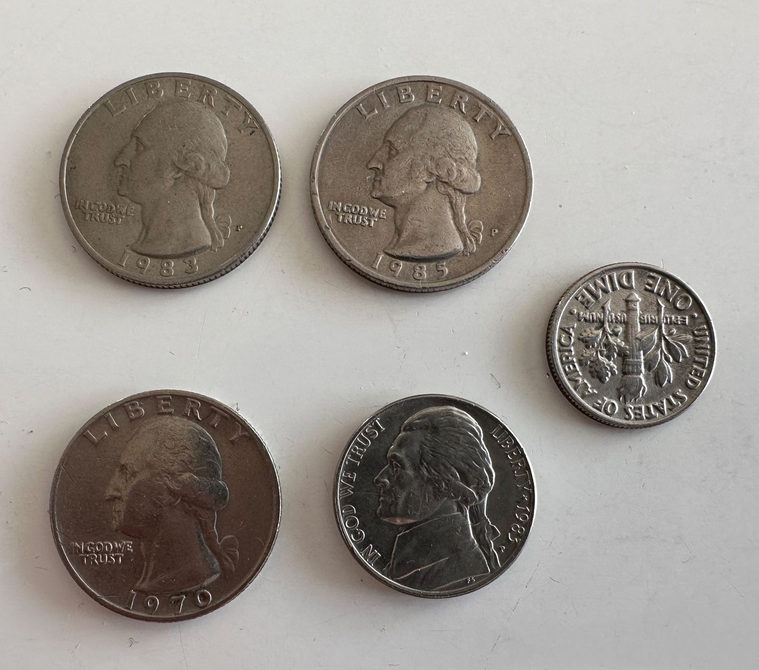 Tutti le monete: Lot de pièces Américaines Dollar – Usato da Le Landeron venduto da Gianns46