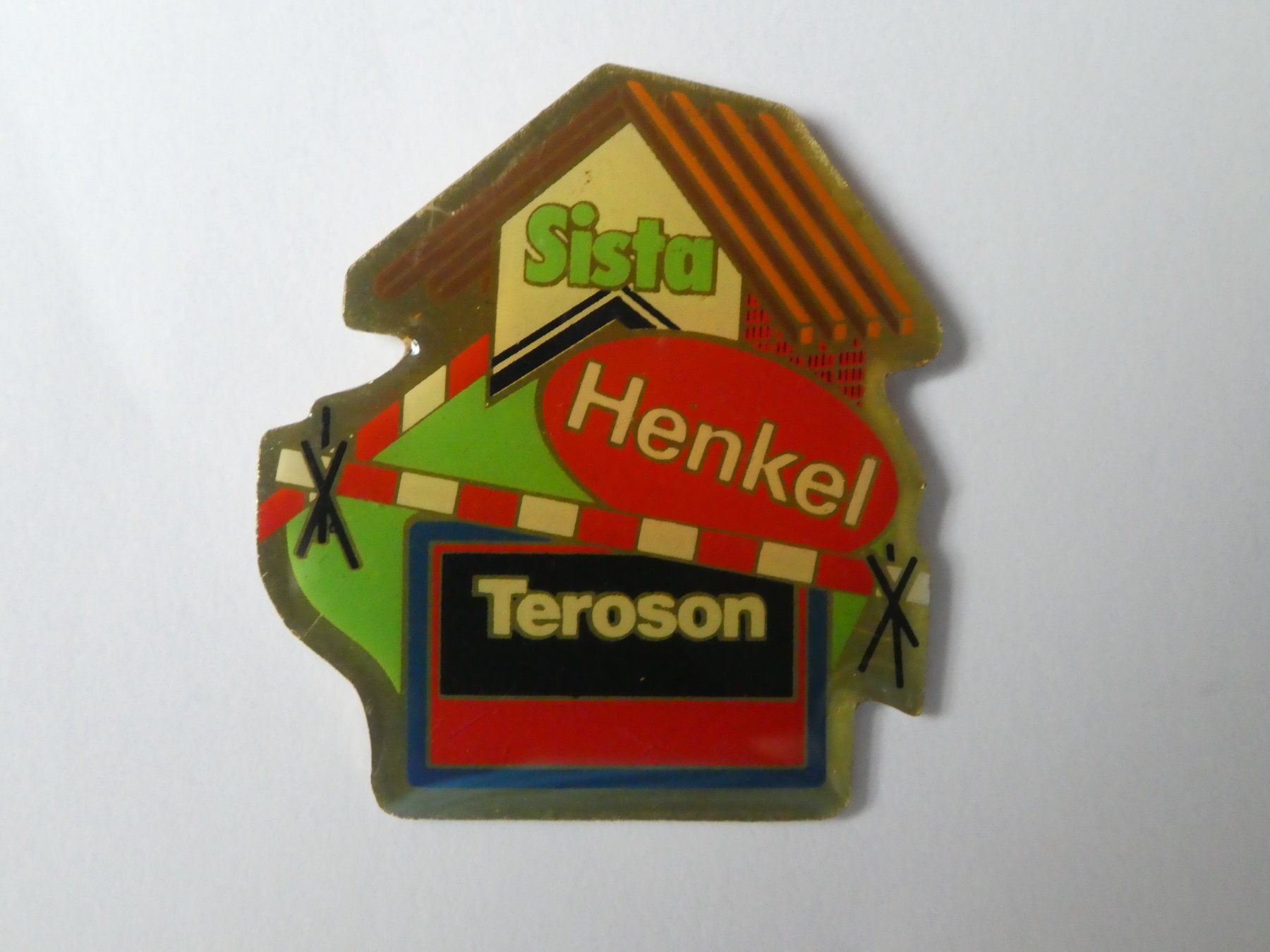 Placchette & Badge: Pin Henkel Teroson – Usato da Andelfingen venduto da Annegret06