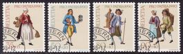 Pro Patria Satz SBK-Nr. 227-230 (Ausrufbilder 1990)