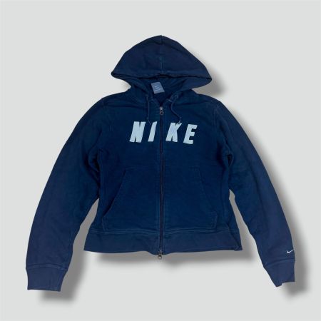 Nike vintage black zip-hoodie pull jacke damen M