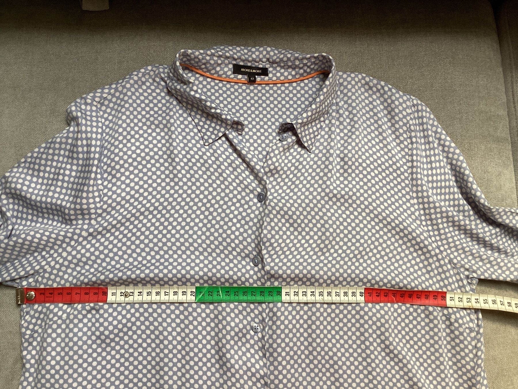 More & More Camicette: More & More Bluse langarm Punkte Grösse 42 super Zustand – Usato da Homberg b. Thun venduto da Homata 3