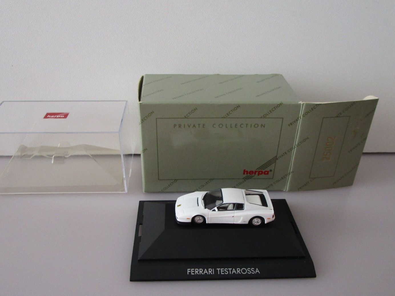 Ferrari Modellautos: HERPA FERRARI TESTAROSSA - 25002 – Neu und originalverpackt aus Chêne-Bourg von breno56