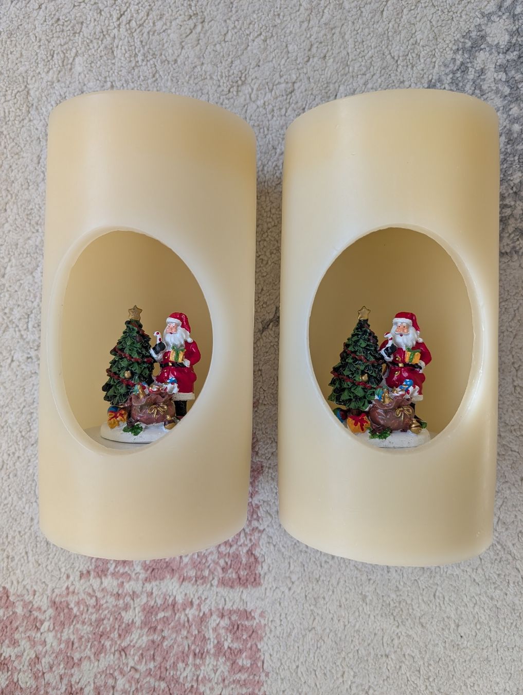 Tutte le decorazioni: LED-Kerze mit Weihnachtsmann, drehend mit musik – Usato da Stansstad venduto da Martman19 3