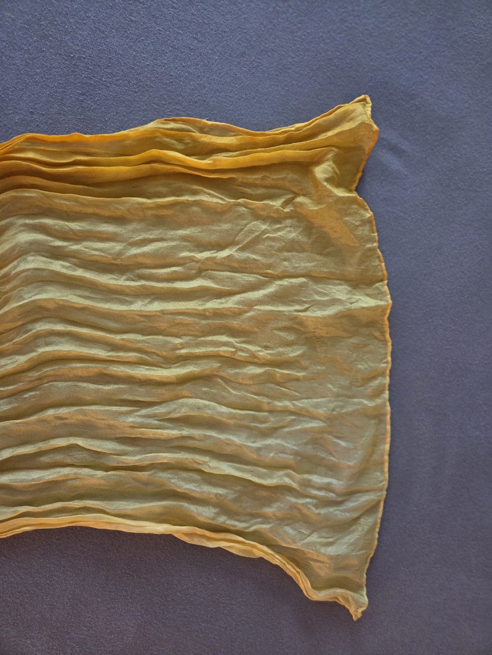 Foulard & Sciarpe: Gelb-hellgelblicher Schal oder Halstuch – Nuovo (secondo la descrizione) da Rickenbach-Sulz venduto da Bacardibabe 1