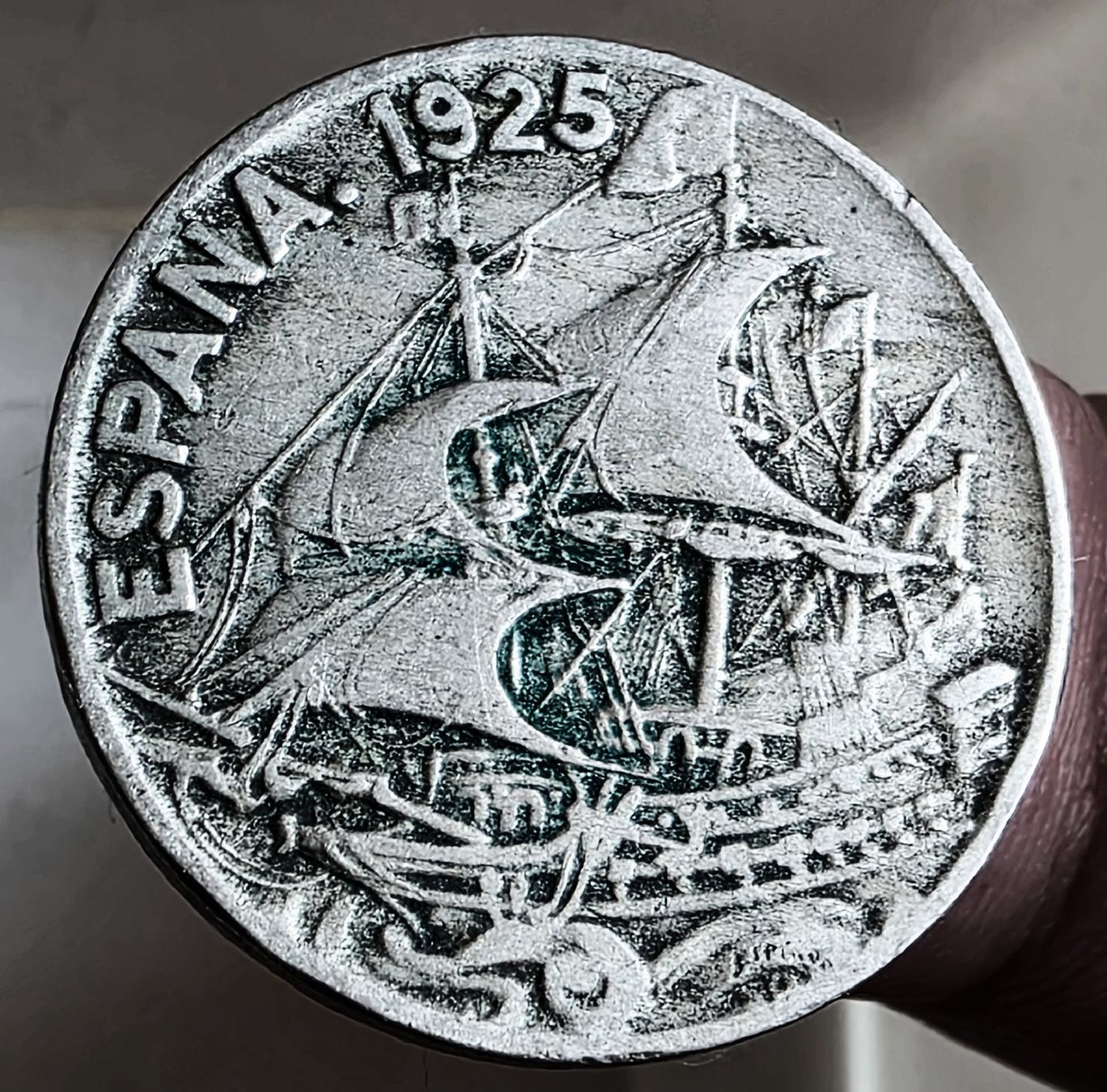 Alle Münzen: SPANIEN 25 CENTIMOS 1925 – Gebraucht aus winterthur von CoinPassion