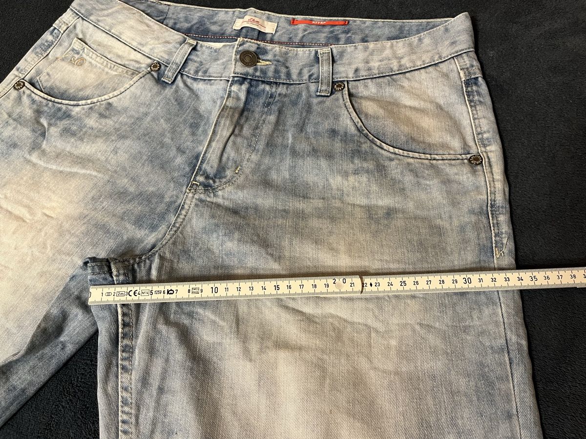 S.Oliver Jeans: s.Oliver Jeans Bermuda Shorts Gr. 34 Blau – Usato da Kaisten venduto da saleforfun 3