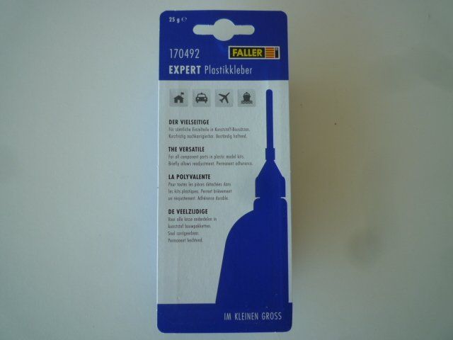 Faller Modellini di ferrovie: NEU - Faller 170492 - Plastikkleber - Colle plastique – Nuovo e nell'imballaggio originale da Chevenez venduto da Railpassion 1