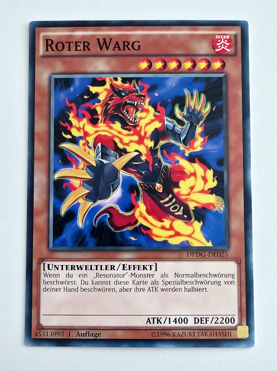 Yugioh Carte collezionabili: Roter Warg - Yu-Gi-Oh! TCG – Usato da Zürich venduto da Zetto