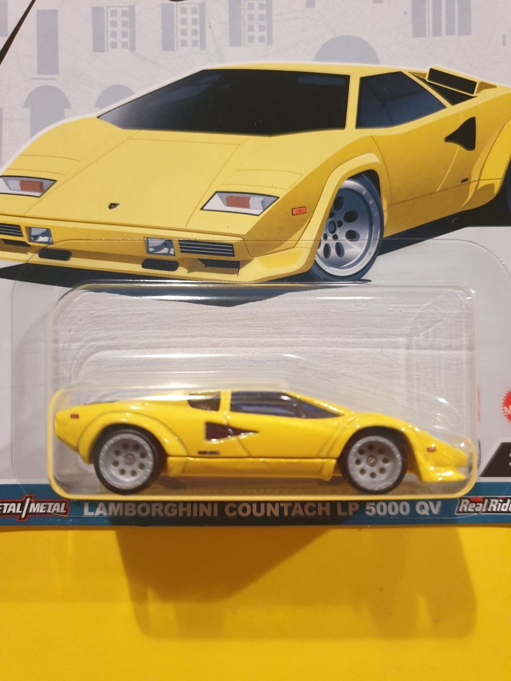 Hot Wheels Modellini d'auto: Hot Wheels LAMBORGHINI COUNTACH LP 5000 QV – Nuovo e nell'imballaggio originale da Oftringen venduto da Rotor 1