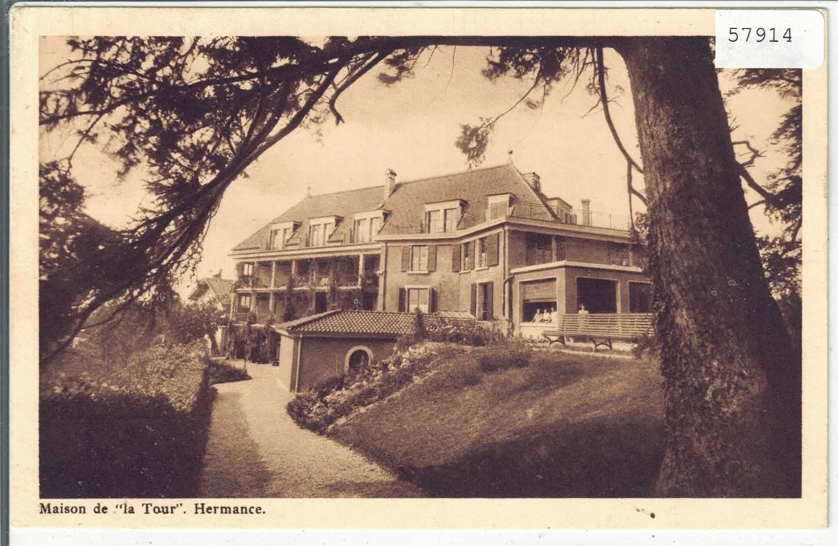 Cartoline postali: Hermance - Maison de "la Tour" – Usato da Ettingen venduto da Kartenplanet