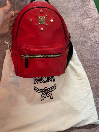 MCM Rucksack  rot