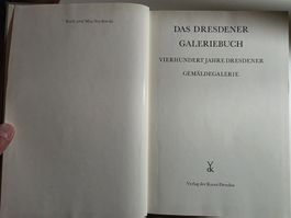 Das Dresdener Galeriebuch - Ruth Max Seydewitz - 1961
