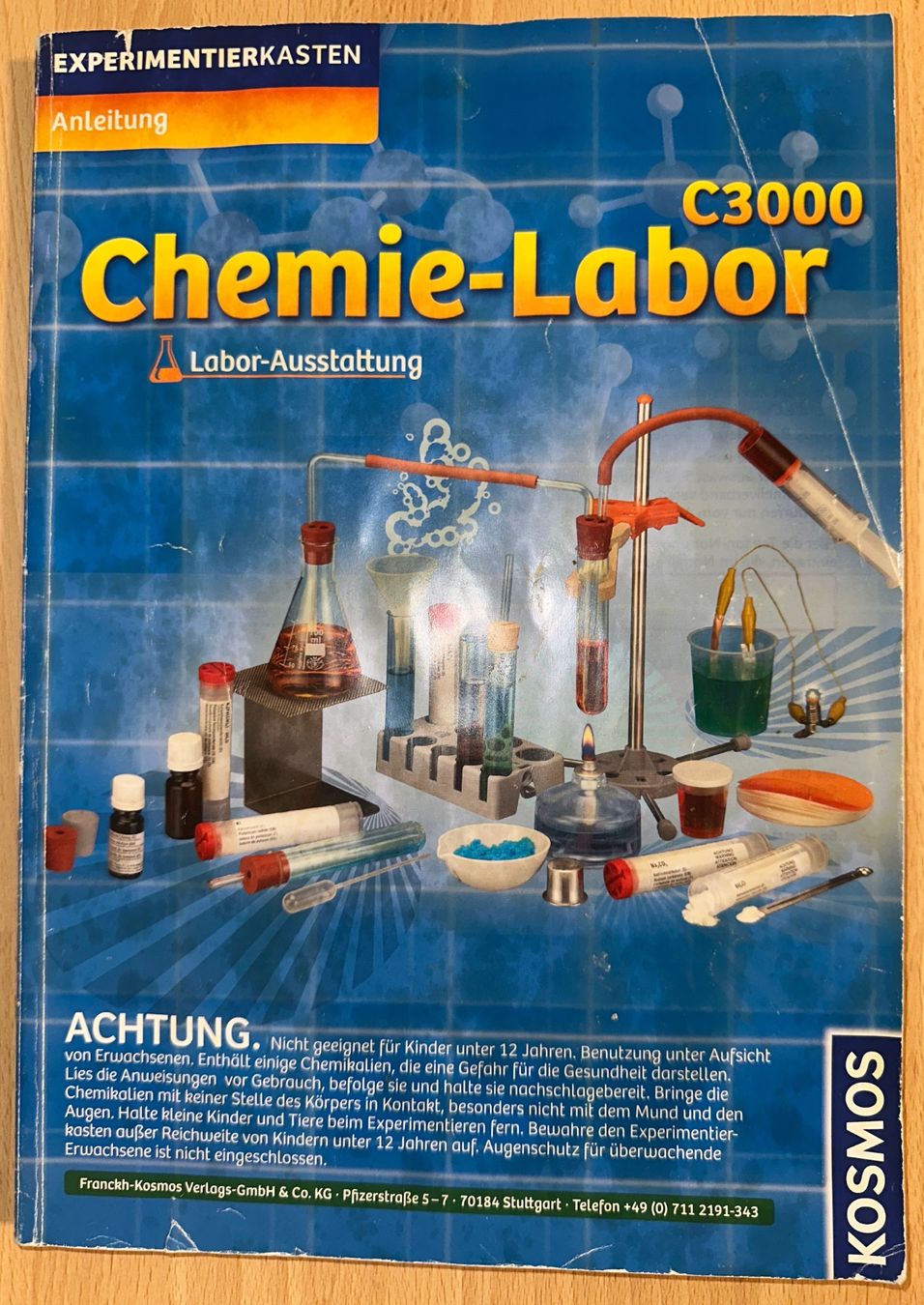Kit di costruzioni: Kosmos Chemielabor C3000 – Usato da Zürich venduto da mdp3 6